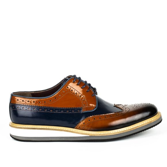 Business Casual Brown Leather Dress Shoes for Men main image 8